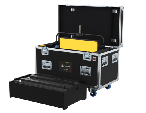 Santosom Projector Flight case, 3x Prolights ECL PanelTWCJR4x1