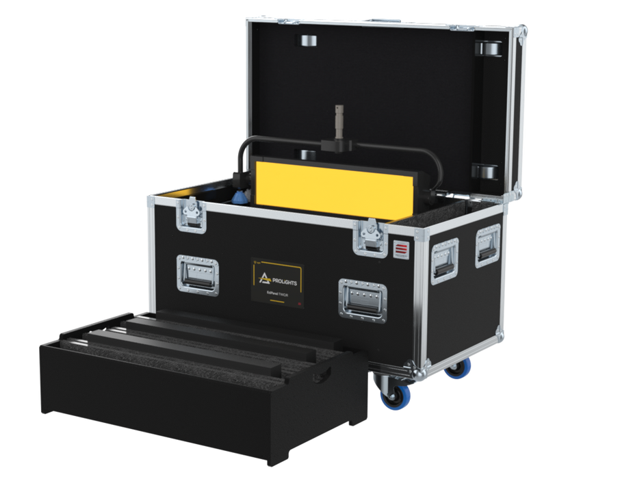 Santosom Projector Flight case, 3x Prolights ECL PanelTWCJR4x1