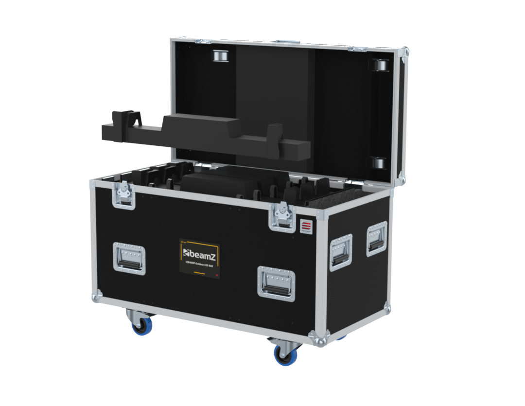 Santosom Blind Flight case PRO, 12x BEAMZ | LCB400IP Outdoor LED BAR
