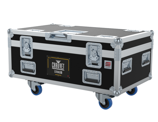 SANTOSOM LED WASH Flight case PRO-W, 4x Chauvet STRIKE V