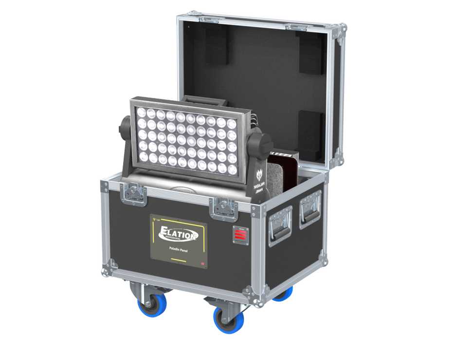 Santosom Projector Flight case, 2x ELATION Paladin Panel