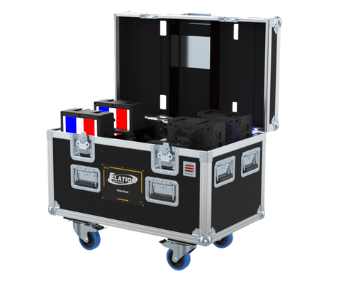 Santosom Projector Flight case PRO, 4x Elation Pulse Panel