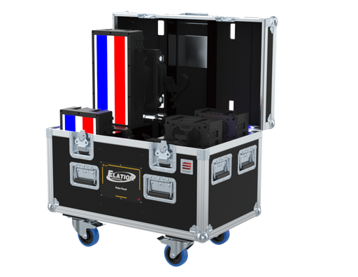 Santosom Projector Flight case PRO, 4x Elation Pulse Panel