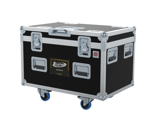 SANTOSOM Flight case PRO-W, 4x Elation Pulse Panel FX