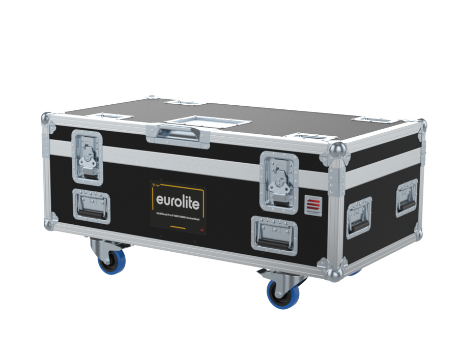SANTOSOM Flight case PRO, 4x Multiflood Pro IP SMD RGBW S/W