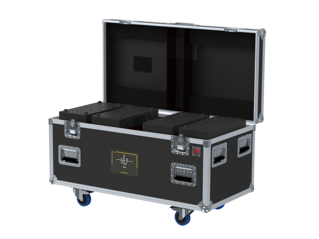 Santosom Projector Flight case PRO, 4x GLP JDCII