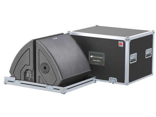 Santosom Monitor Flight case, 2x DB Technologies Flexsys FMX15