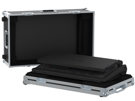 Santosom Lighting controller Flight case STD-2, CHAMSYS MagicQ MQ250M Stadium Console