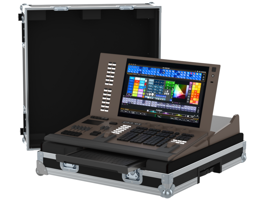 Santosom Lighting controller Flight case, ETC Gio @5