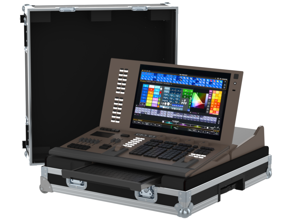Santosom Lighting controller Flight case, ETC Gio @5