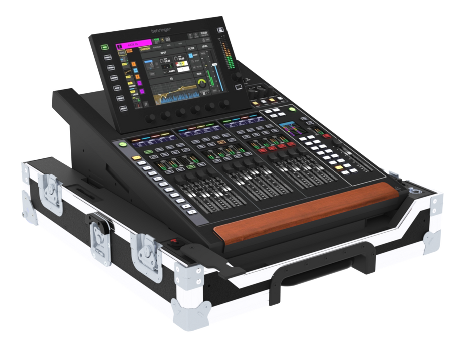 SANTOSOM Flight case, Behringer Wing compact (Trolley e empilhável)