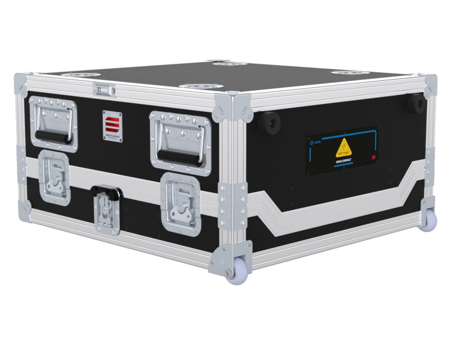 SANTOSOM Flight case, Behringer Wing compact (Trolley e empilhável)
