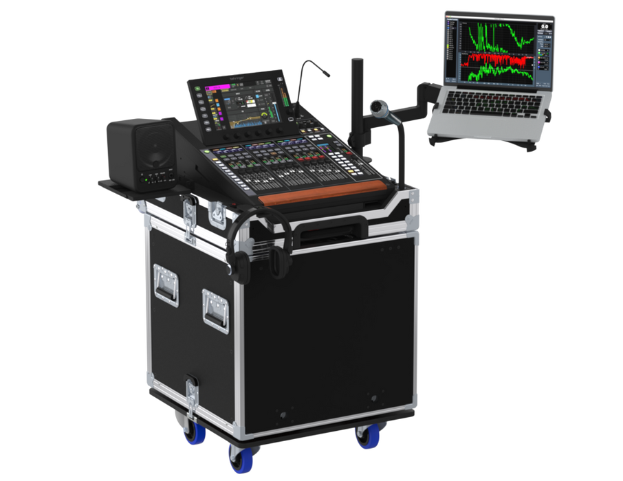 SANTOSOM Flight case, Behringer Wing compact (Trolley e empilhável)