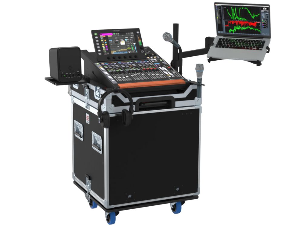 SANTOSOM Flight case, Behringer Wing compact (Trolley and Stackable ...