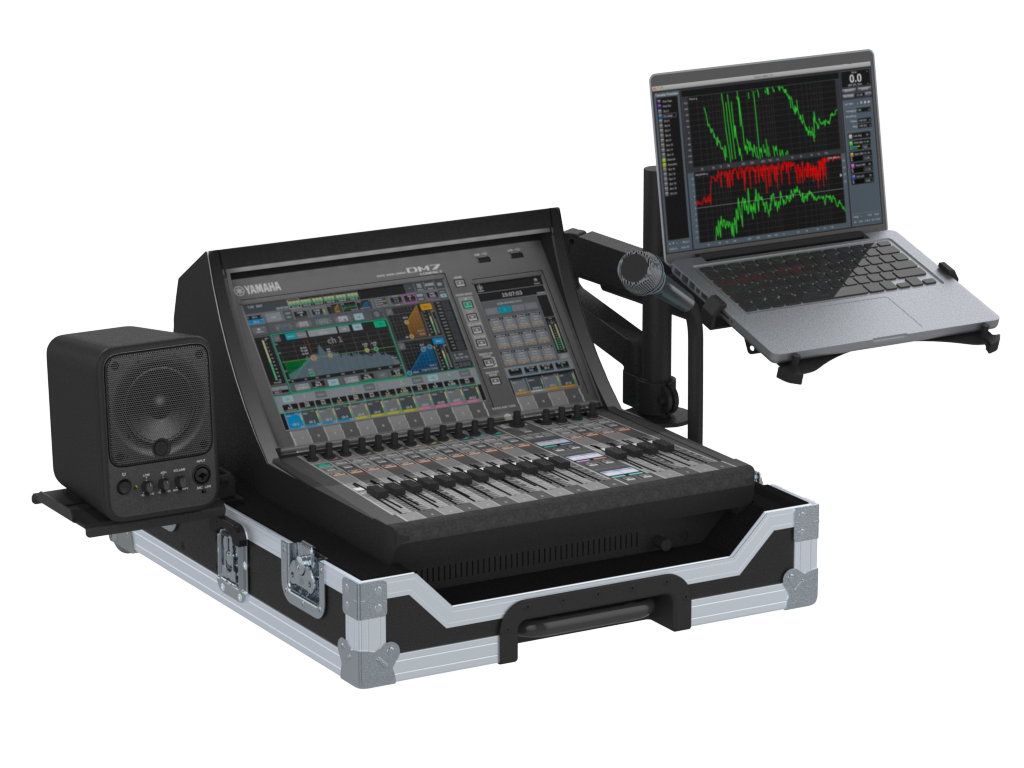 SANTOSOM Flight case, Yamaha DM7 compact (Trolley and Stackable ...