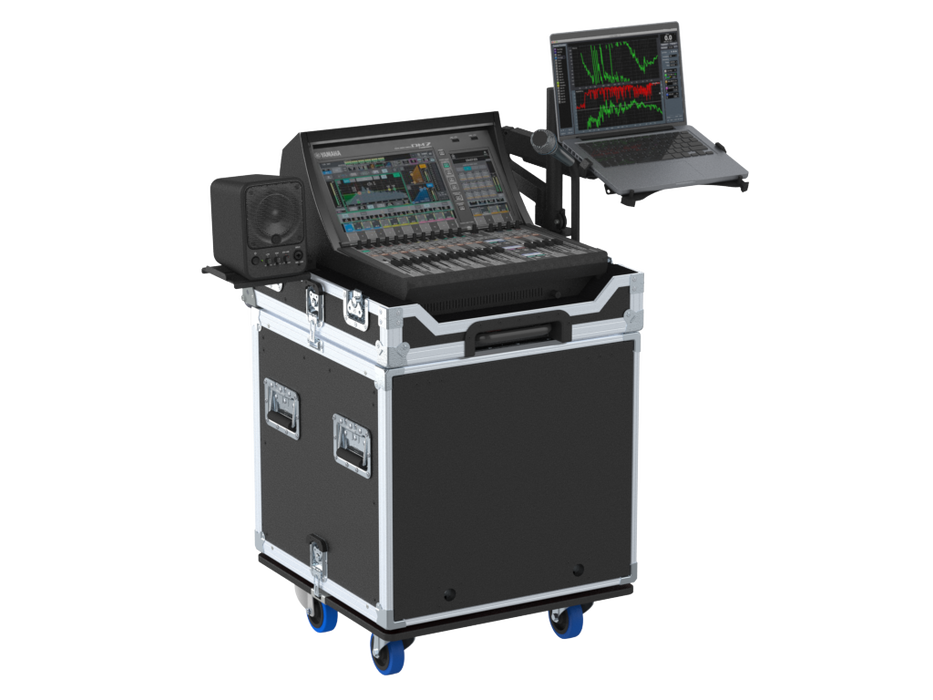 SANTOSOM Flight case, Yamaha DM7 compact (Trolley and Stackable)