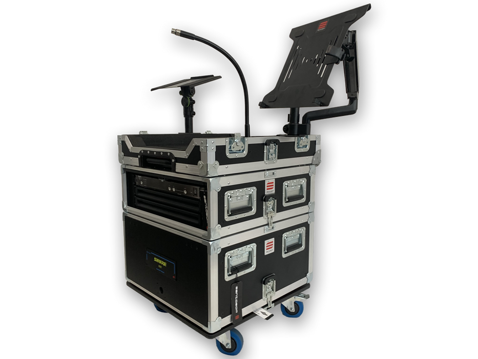 SANTOSOM Flight case, Yamaha DM7 compact (Trolley and Stackable)