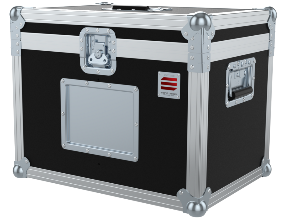 SANTOSOM Flight case, 2x Cable Reel Adam Hall 70225
