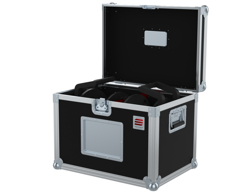 SANTOSOM Flight case, 2x Cable Reel Adam Hall 70225