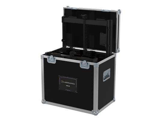 Santosom Rigging Flight Case, 2x L-Acoustics Kibu SB