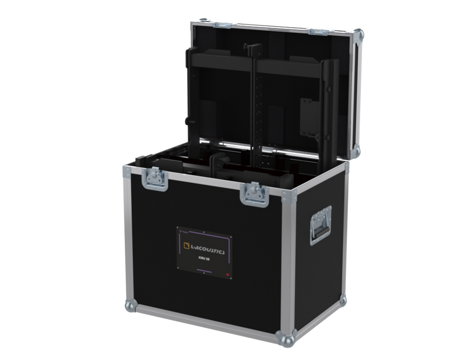 Santosom Rigging Flight Case, 2x L-Acoustics Kibu SB