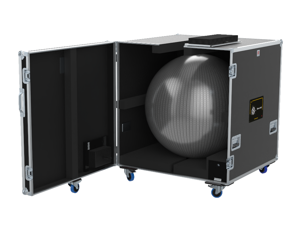 SANTOSOM Flight Case Mirror Ball 1000mm