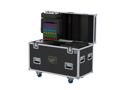 Santosom Moving Head Flight case PRO, 4x Acme Solaris