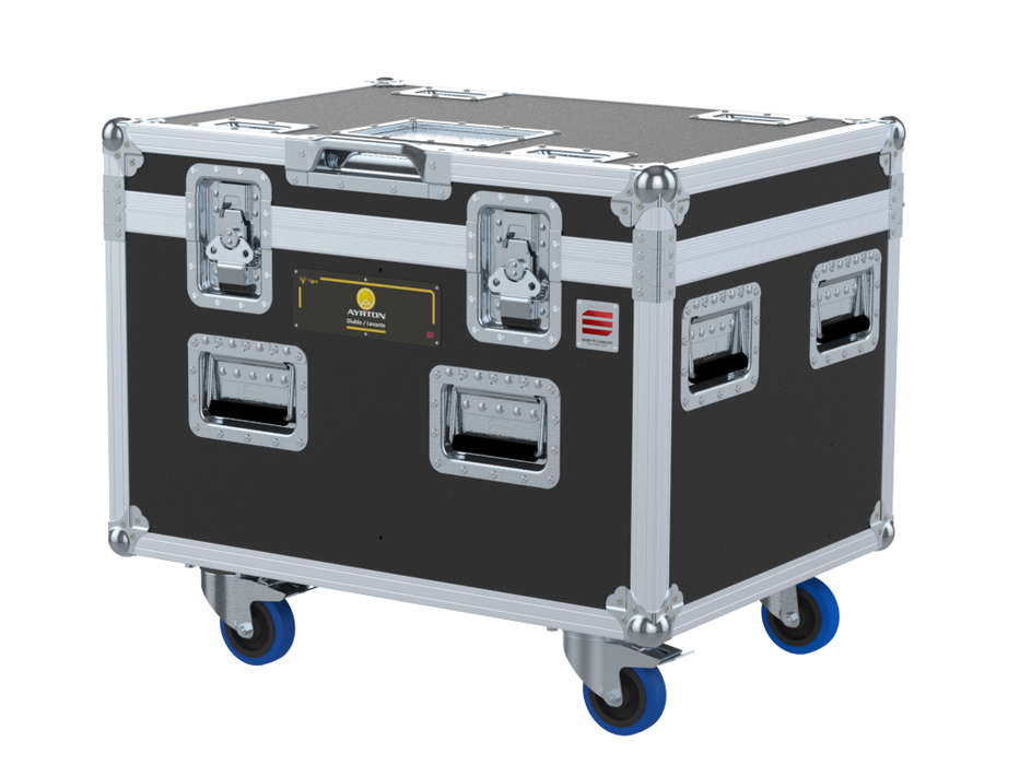 SANTOSOM Flight case PRO, 2x Ayrton Levante/Diablo