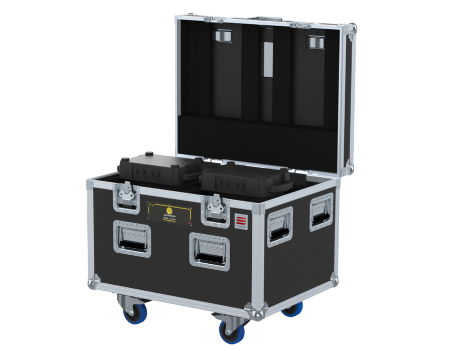 SANTOSOM Flight case PRO, 2x Ayrton Levante/Diablo