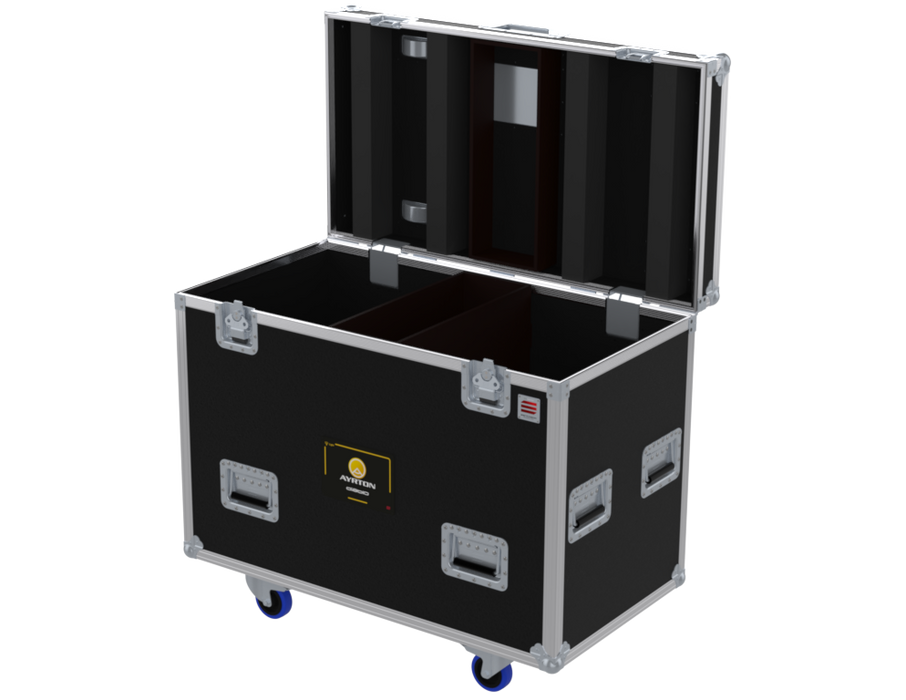 SANTOSOM Flight case PRO, 4x Ayrton Levante/Diablo (no foam shell)