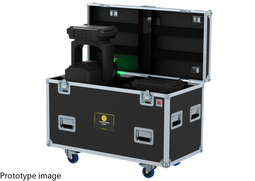 SANTOSOM Moving Head Flight case PRO, 2x Ayrton Mamba (no foam shell)