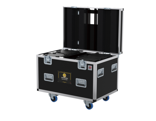 SANTOSOM Flight Case, 4x Ayrton Nando 502 WASH + Acess