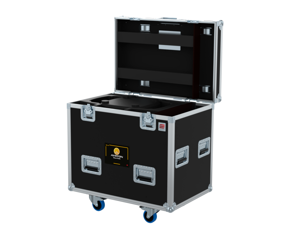 SANTOSOM Moving Head Flight case PRO, 1x Ayrton Veloce Profile/ Wash (no foam she