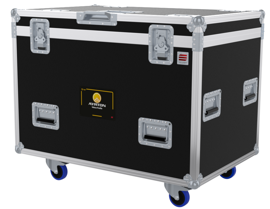 SANTOSOM Moving Head Flight case PRO, 2x Ayrton Veloce Profile/ Wash (no foam she