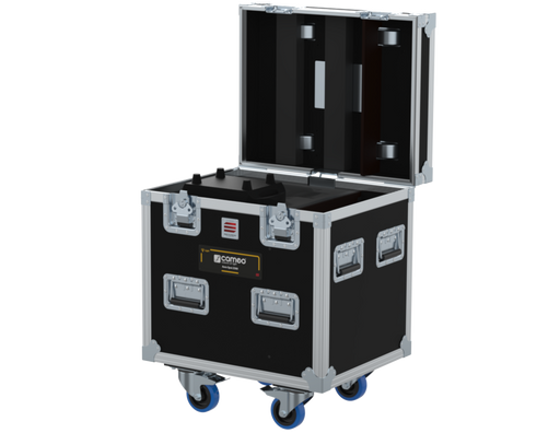 SANTOSOM Flight case PRO, 2x Cameo Auro Spot Z300 (no foam shell)