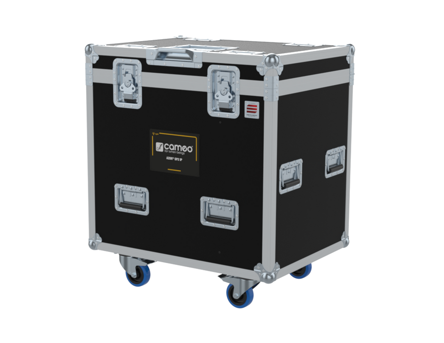 SANTOSOM Moving Head Flight case PRO, 2x Cameo Azor SP2 IP Profile (no foam she