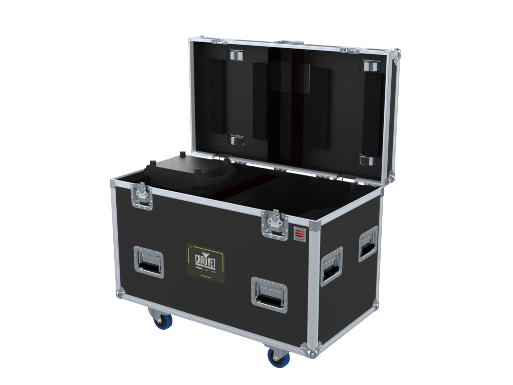 Santosom Moving Head Flight case PRO, 2x CHAUVET MAVERICK STORM 1 HYBRID