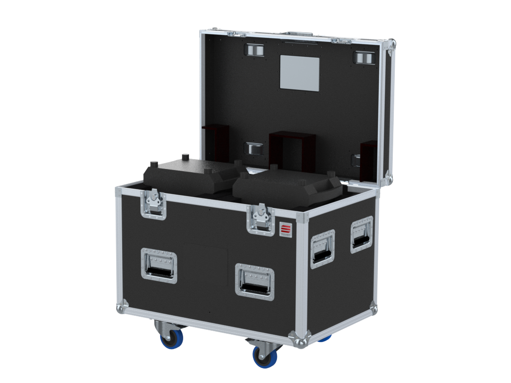 Santosom Moving Head Flight case PRO, 2x Chauvet Maverick Storm 2 Profile