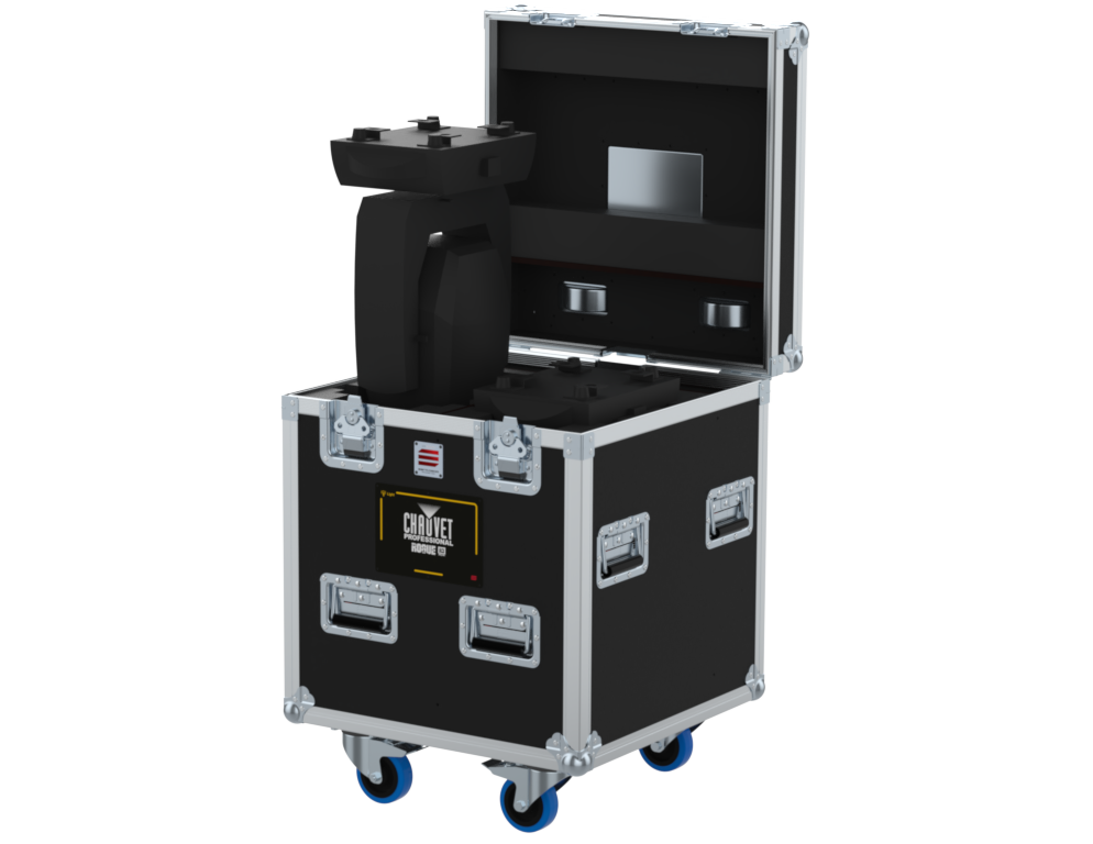 SANTOSOM Flight case PRO, 2x Chauvet ROGUE R3 BEAM