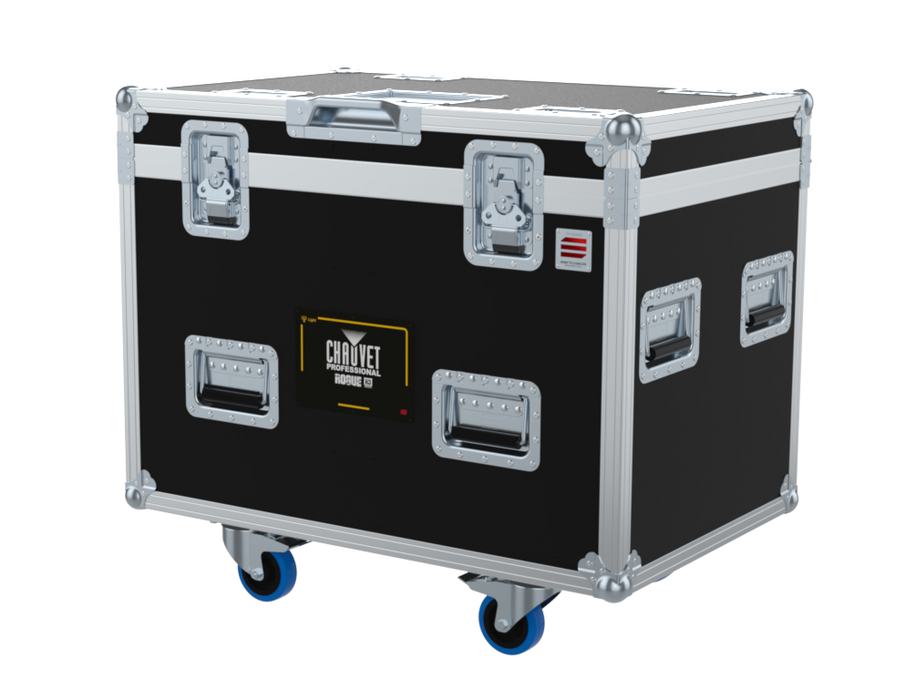 SANTOSOM Flight case PRO, 4x Chauvet ROGUE R3 BEAM