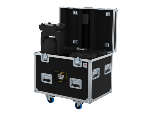 SANTOSOM Flight case PRO, 4x Chauvet ROGUE R3 BEAM