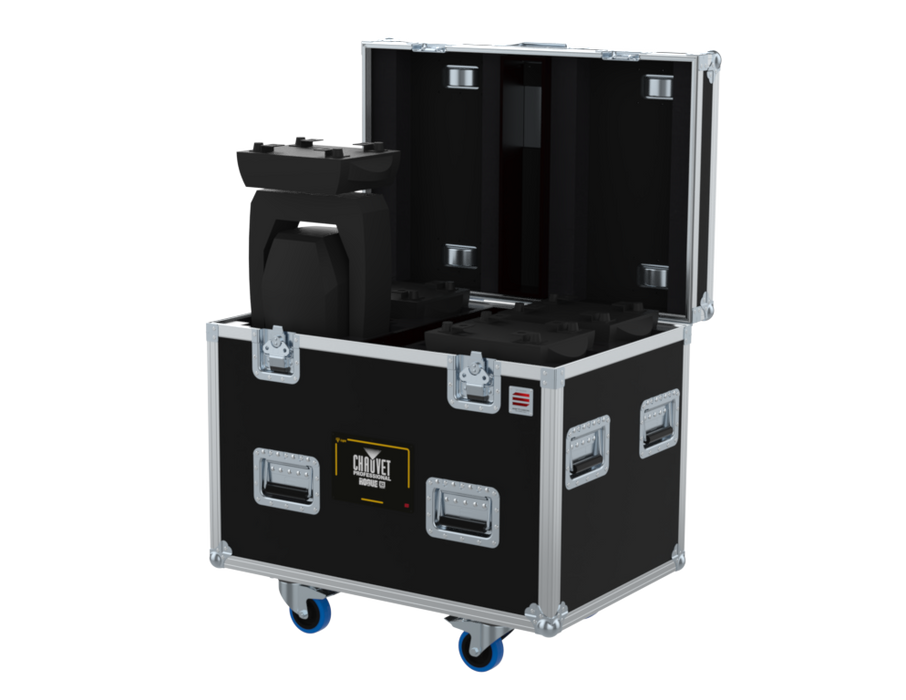 SANTOSOM Flight case PRO, 4x Chauvet ROGUE R3 BEAM