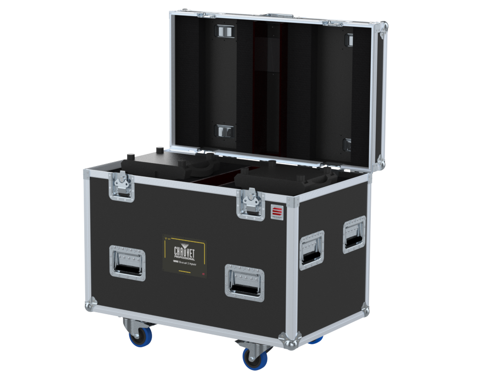 Flight case PRO, 2x Chauvet ROGUE OUTCAST 2 HYBRID