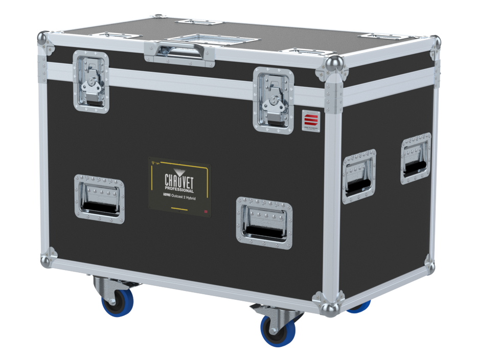 Flight case PRO, 2x Chauvet ROGUE OUTCAST 2 HYBRID
