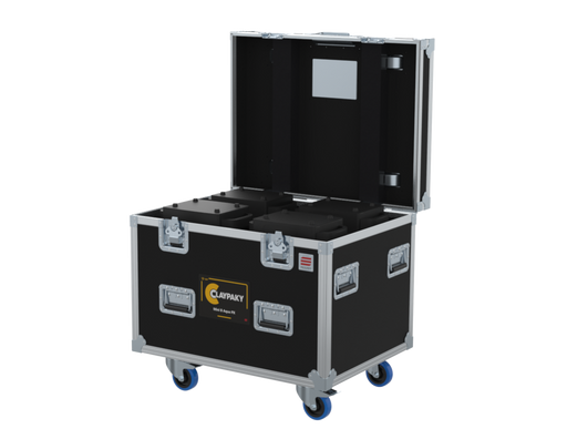 Santosom Moving Head Flight case PRO, x4 Claypaky Mini B Aqua PX (No Foam)