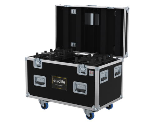 Santosom Moving Head Flight case PRO, 4x EUROLITE LED TMH-H420 Beam/Wash