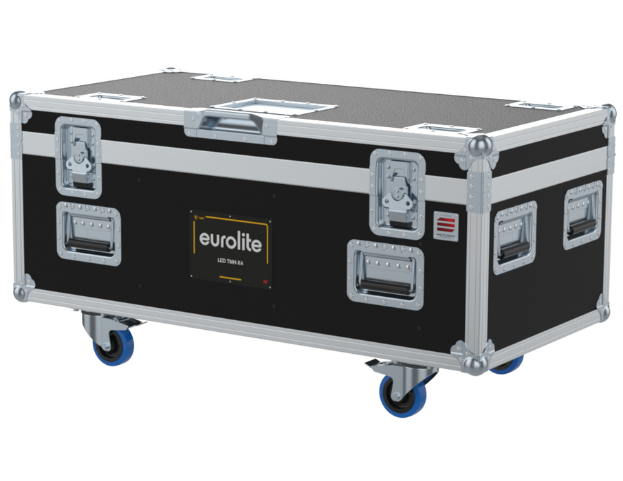 Santosom Moving Head Flight case PRO, 6x EUROLITE LED TMH-X4