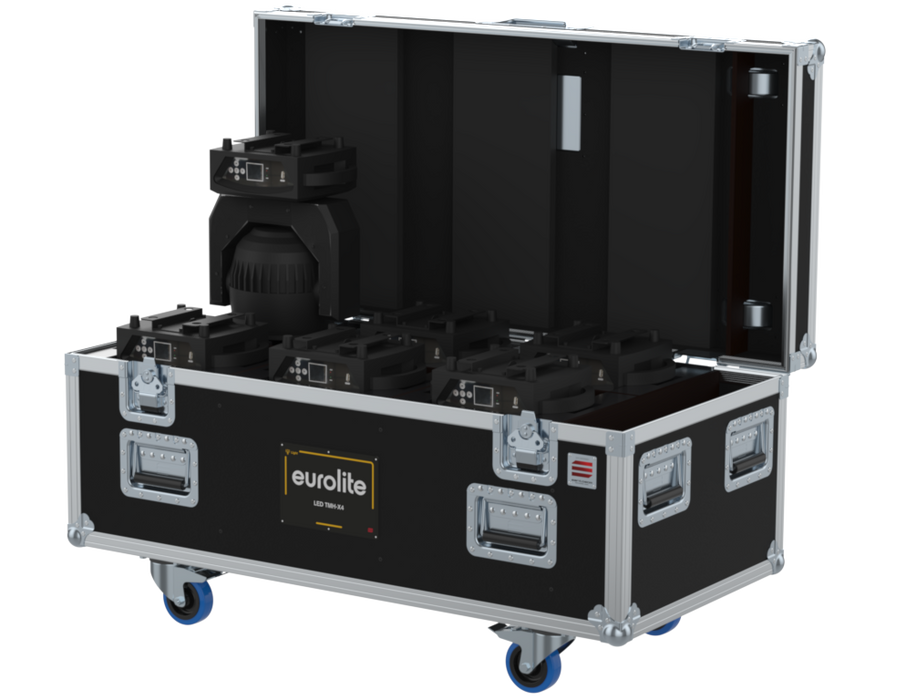 Santosom Moving Head Flight case PRO, 6x EUROLITE LED TMH-X4