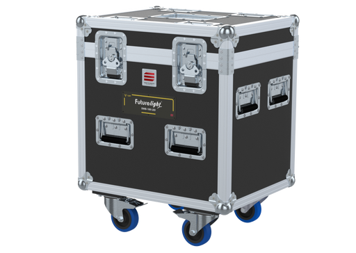 Santosom Moving Head Flight case PRO, 2x FUTURELIGHT DMB-100 LED