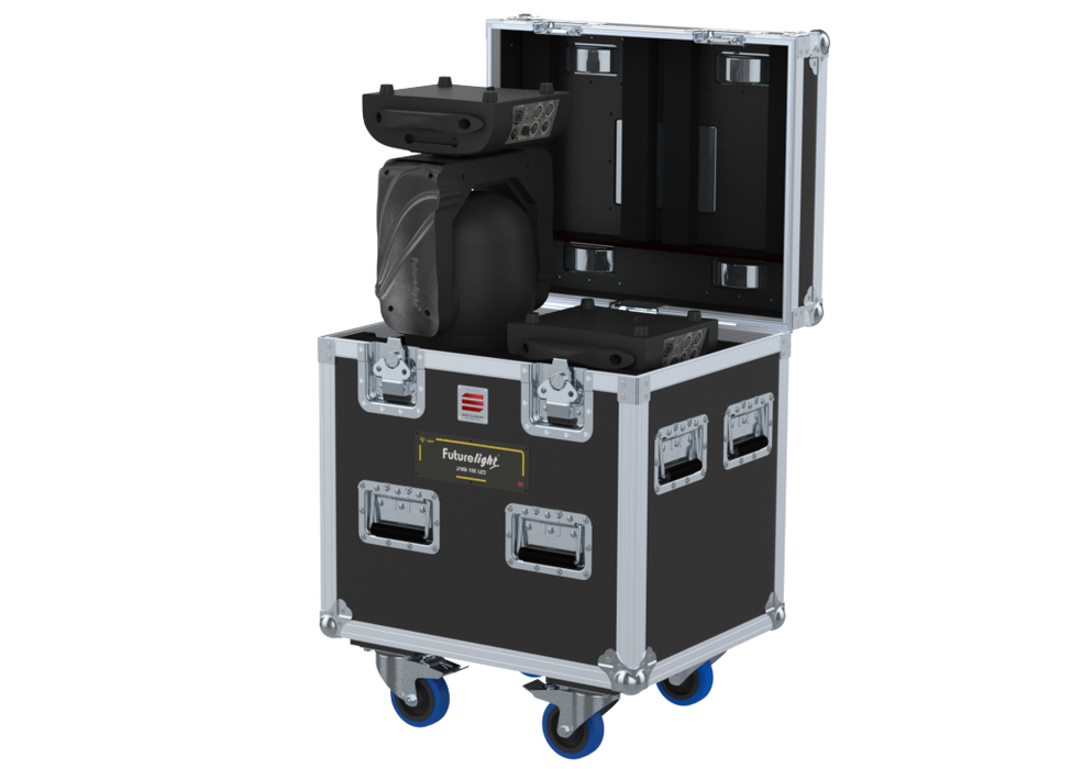 Santosom Moving Head Flight case PRO, 2x FUTURELIGHT DMB-100 LED